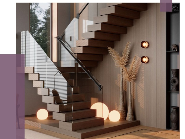 Изготовление и монтаж лестниц в Кирове от 88077 руб. | ПРОЛЁТ-Кри