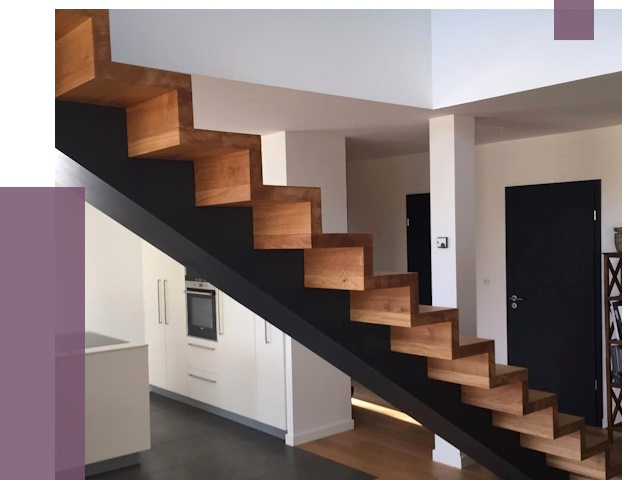 Изготовление деревянных лестниц в Кирове от 88077 руб. | ПРОЛЁТ-Кри