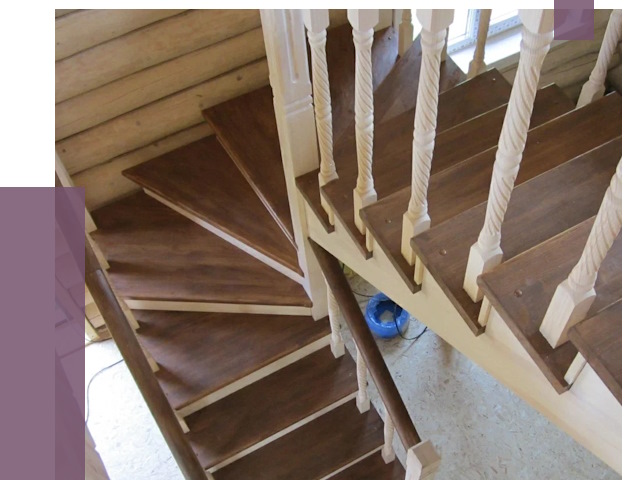 Реставрация деревянных лестниц в Кирове от 4352 руб.