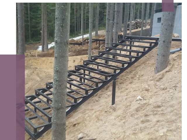 Монтаж металлических лестниц в Кирове от 13730 руб. 