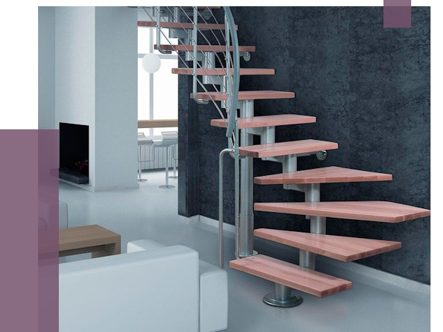 Модульные лестницы в Кирове от 17097 руб. — купить в ПРОЛЁТ-Кри