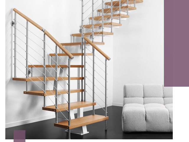 Модульные лестницы под ключ в Кирове — монтаж и изготовление