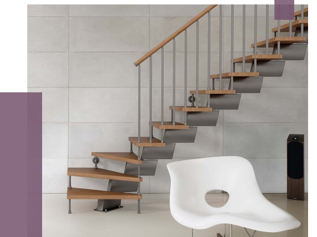 Монтаж модульных лестниц в Кирове от 6424 руб. 