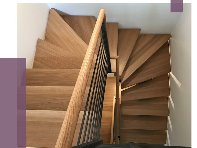 П-образные лестницы в Кирове под ключ от 49220 руб. | ПРОЛЁТ-Кри