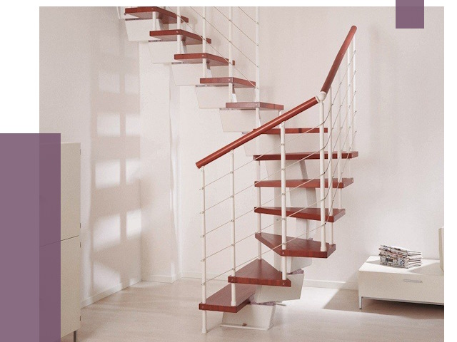 Изготовление лестниц на больцах в Кирове от 9844 руб. | ПРОЛЁТ-Кри