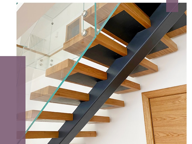 Лестницы на монокосоуре в Кирове от 19170 руб. под ключ | ПРОЛЁТ-Кри