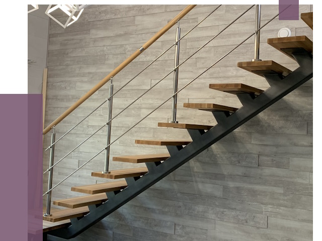 Изготовление лестниц на монокосоуре в Кирове от 77197 руб. 