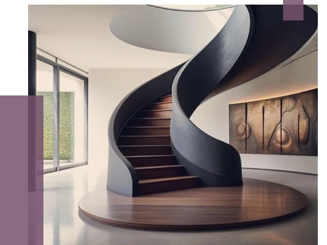 Элитные лестницы под заказ в Кирове от 191697 руб. — ПРОЛЁТ-Кри