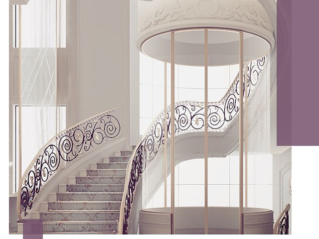 Элитные лестницы на заказ высокого класса в Кирове