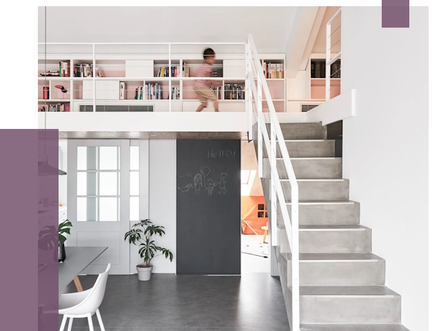 Лестницы для двухуровневой квартиры в Кирове от 178745 руб. | ПРОЛЁТ-Кри