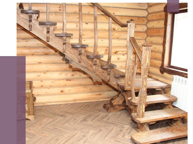 Лестницы в баню в Кирове от 19377 руб. — изготовление | ПРОЛЁТ-Кри