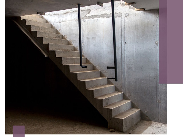 Изготовление и монтаж лестниц в подвале в Кирове