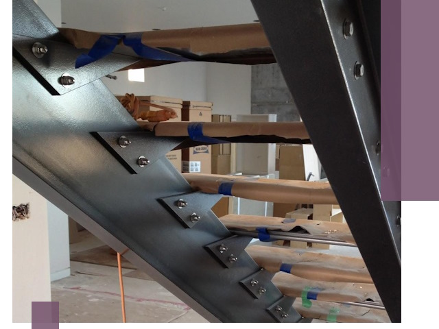 Усиление лестничных конструкций и усиление опор в Кирове