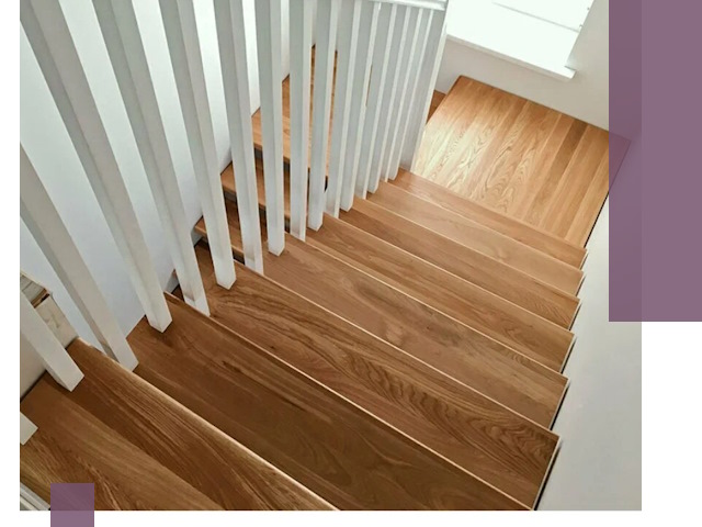 Лестницы из бука в Кирове: изготовление, монтаж и демонтаж