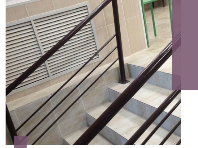 Изготовление перил из металла под ключ в Кирове