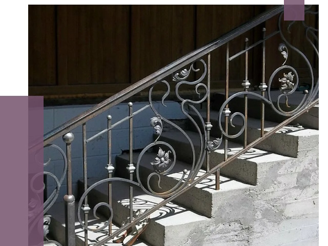Кованые перила в Кирове от 8808 руб. под ключ — качество от ПРОЛЁТ-Кри