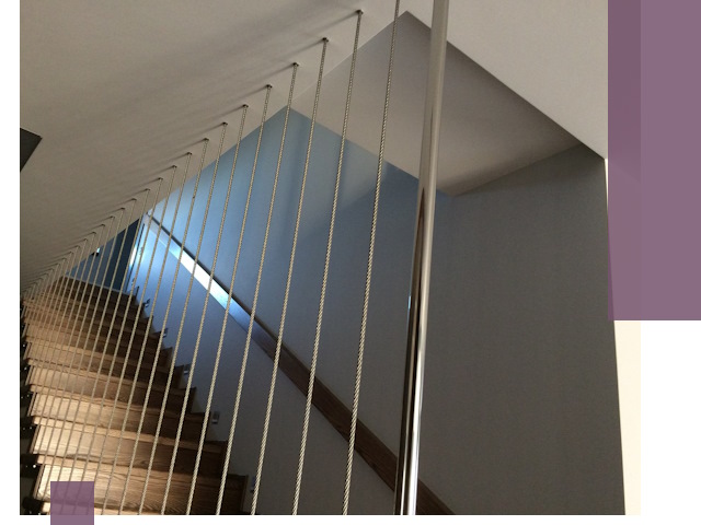 Тросовые перила под ключ в Кирове — производство и монтаж