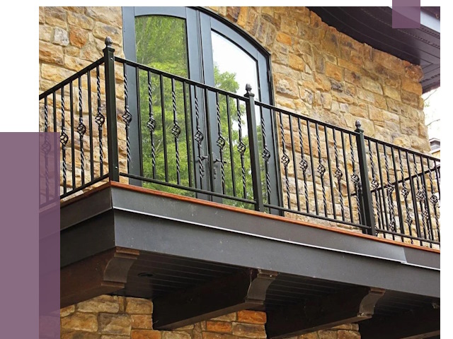 Балконные ограждения в Кирове от 8134 руб. — купить | ПРОЛЁТ-Кри