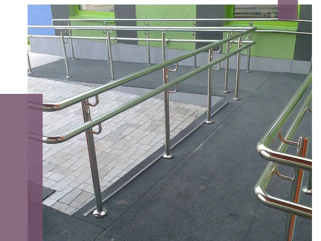 Ограждения пандусов в Кирове от 4404 руб. монтаж | ПРОЛЁТ-Кри