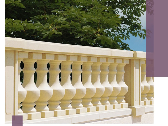 Установка балюстрады в Кирове: изготовление и монтаж под ключ