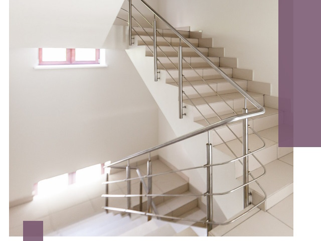 Установка и замена перил в подъезде в Кирове