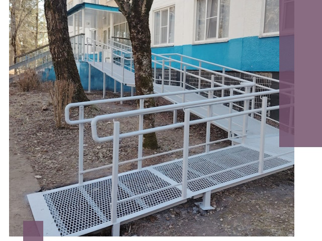 Пандусы под ключ в Кирове: изготовление, монтаж и демонтаж