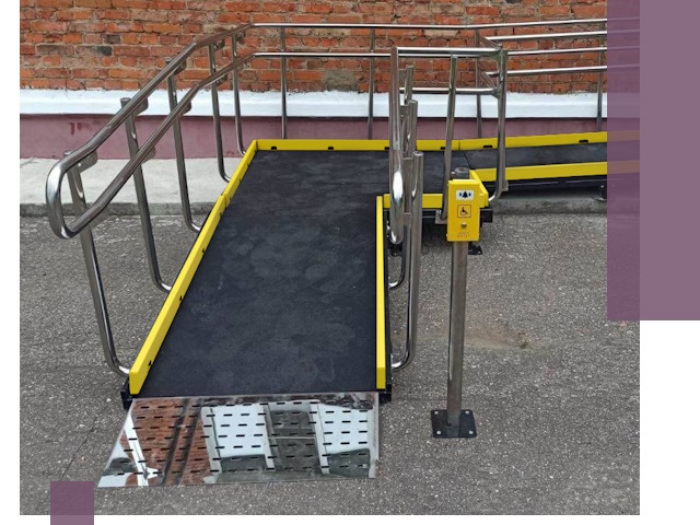 Изготовление наклонных пандусов для инвалидов в Кирове