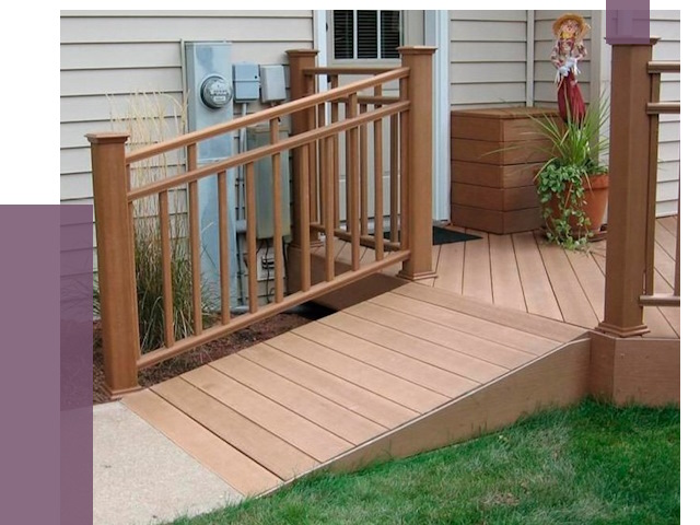 Пандус на крыльцо в Кирове под ключ от 7875 руб. 