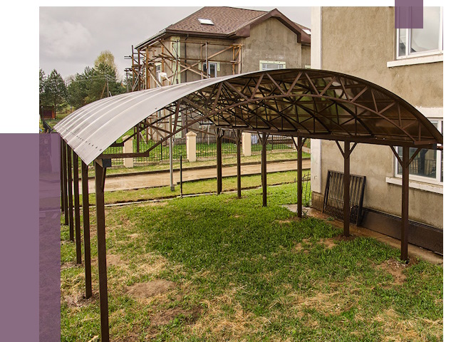 Демонтаж навесов в Кирове от 4663 руб. — разборка и вывоз | ПРОЛЁТ-Кри