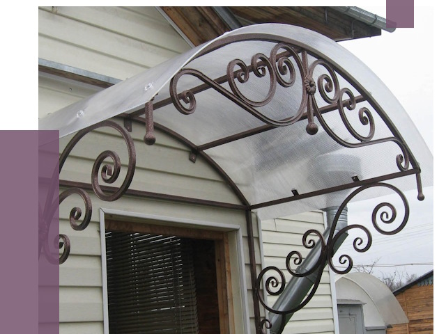 Изготовление козырьков в Кирове от 7461 руб. — заказать | ПРОЛЁТ-Кри