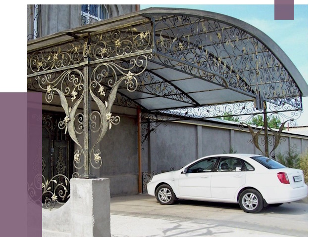 Кованые навесы в Кирове от 14766 руб. | ПРОЛЁТ-Кри
