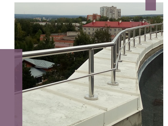 Парапеты и ограждения кровли в Кирове от 5026 руб. 