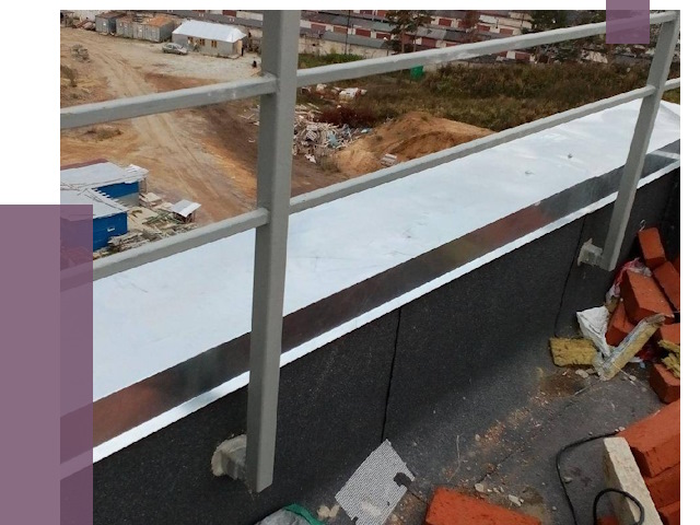 Монтаж парапетов в Кирове от 4352 руб.  | ПРОЛЁТ-Кри