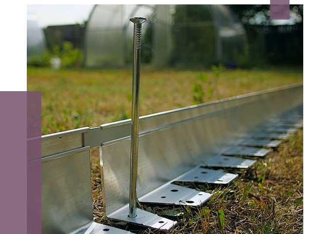 Металлические бордюры для газона в Кирове от 4352 руб. | ПРОЛЁТ-Кри