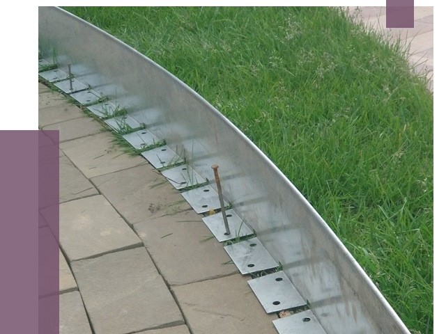 Металлические бордюры для тротуаров в Кирове от 8808 руб.