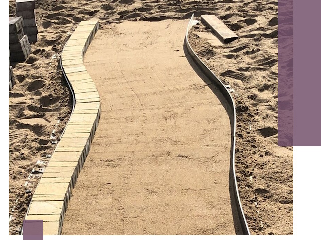 Металлические бордюры для тротуаров в Кирове — прочные и долговечные