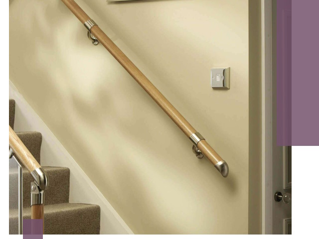 Монтаж пристенных поручней профессионально в Кирове